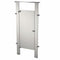 Bradley Toilet Partition, 1 Between Wall Compartment, Stainless Steel, 36"W x 61 1/4"D - BW13660