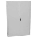 Eagle 45 Gal. Office Supply Standard Safety Storage Cabinet w/ Gray Office Supply-2-Doors Manual, 4 Painted Shelves,  Model: 1947-4GR