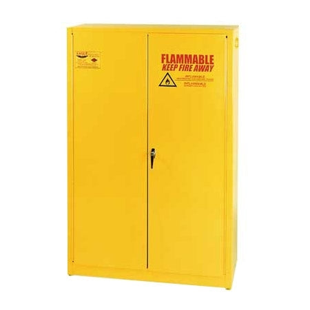 Eagle 60 Gal. Paint & Ink Standard Safety Storage Cabinet w/ Two Door Manual Five Shelves, Model: YPI-47