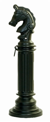 Eagle Decorative SafeSmoker "Hitching Post" Cigarette Waste Receptacle, Model 1212Black