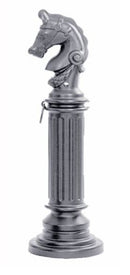 Eagle Decorative SafeSmoker "Hitching Post" Cigarette Waste Receptacle, Model 1212Gray