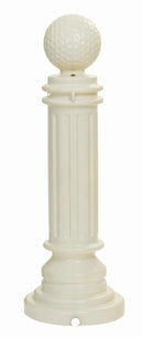 Eagle Decorative SafeSmoker "Golf Traditions" Cigarette Waste Receptacle, Model 1214Beige