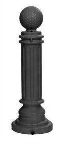 Eagle Decorative SafeSmoker "Golf Traditions" Cigarette Waste Receptacle, Model 1214Gray