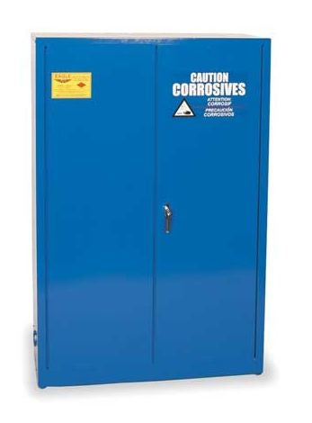 Eagle 45 Gal. Acid & Corrosive Standard Safety Storage Cabinet w/ One Door Self-Closing Two Shelves,  Model: CRA-45