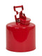Eagle Disposal Cans, 5 Gal. Galvanized Steel - Red, Model 1425