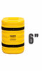 Eagle 6" Column Protector, 24" High, Yellow, Model 1724-6