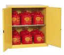 Eagle 60 Gal. Flammable Liquid Workbench Safety Storage Cabinet w/ Workbench Cabinet Self-Closing One Shelf, Model: 6410