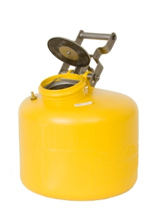 Eagle Disposal Cans, 3 Gal. Polyethylene - Yellow, Model 1515