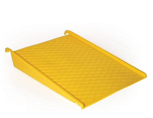 Eagle Spill Containment - Poly Ramp for Platform Units & 1645 (Yellow), Model 1689