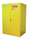 Eagle 90 Gal. Flammable Liquid Standard Safety Storage Cabinet w/ Two Door Self-Closing Two Shelves, Model: 9010