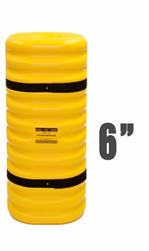 Eagle 6" Column Protector, Yellow, Model 1706