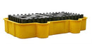 Eagle Spill Containment - Double All-Poly IBC Containment Unit w/Poly Platforms, Model 1684