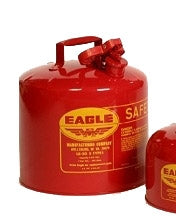 Eagle Type I Safety Cans, 2 Gal. Metal - Red, Model UI-20-S