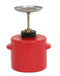 Eagle Plunger Cans, 2 Qt. Polyethylene - Red, Model P-712