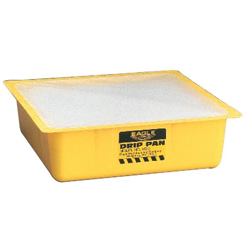 Eagle Spill Containment - Yellow Drip Pan Complete, Model 1670