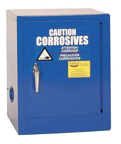 Eagle 4 Gal. Acid & Corrosive Bench Top Safety Storage Cabinet w/ Manual Close,  Model: CRA-1904