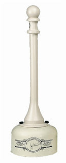 Eagle Galvanized Steel Can w/Poly Tube, 2 Gallon, Model 1202-BEI