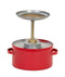 Eagle Plunger Cans, 1 Qt. Metal - Red, Model P-701