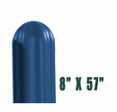 Eagle 8" Bumper Post Sleeve-Blue, Model 1738BLUE