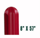Eagle 8" Bumper Post Sleeve-Red, Model 1738R