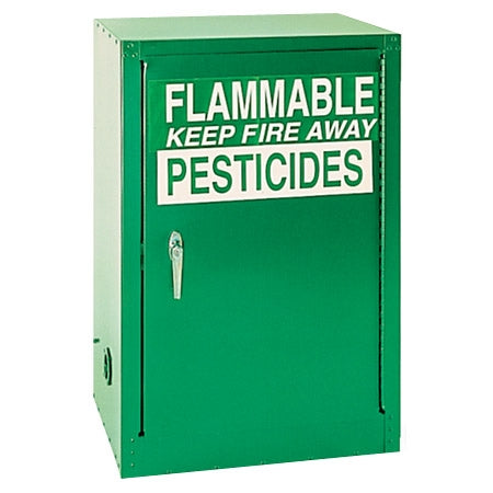 Eagle 12 Gal. Pesticide & Poison Space Saver Safety Storage Cabinet w ...