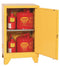 Eagle 12 Gal. Flammable Liquid Tower Safety Storage Cabinet w/ One Door Manual Close w/4" Legs One Shelf, Model: 1925LEGS