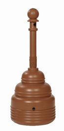 Eagle SafeSmoker Receptacle - Poly w/Metal 4 Gallon Bucket, Model 1208Brown