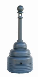 Eagle SafeSmoker Receptacle - Poly w/Metal 4 Gallon Bucket, Model 1208Gray