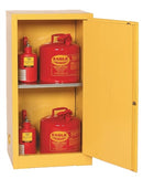 Eagle 16 Gal. Flammable Liquid Space Saver Safety Storage Cabinet w/ One Door Manual One Shelf, Model: 1906