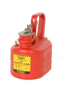 Eagle Lab Cans, 1/2 Gal. Polyethylene - Red, Model 1510
