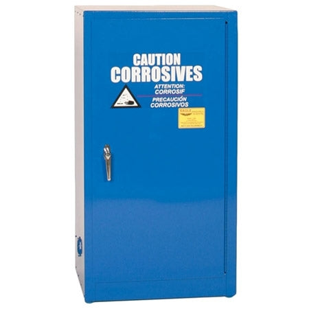 Eagle 16 Gal. Acid & Corrosive Space Saver Safety Storage Cabinet w/ One Manual Door,  Model: CRA-1906