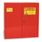 Eagle 40 Gal. Paint & Ink Standard Safety Storage Cabinet w/ Two Door Manual Three Shelves, Model: PI-32