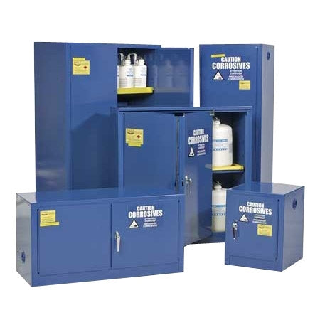 Eagle 22 Gal. Acid & Corrosive Under-Counter Safety Storage Cabinet w/ Two Door Self-Closing One Shelf,  Model: CRA-70