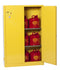 Eagle 45 Gal. Flammable Liquid Standard Safety Storage Cabinet w/ Two Door Manual Two Shelves, Model: 1947