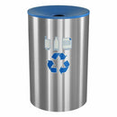 Ex-Cell Kaiser Celebrity Recycler high capacity, indoor/outdoor 45-gal waste receptacle - RC-2234FSS