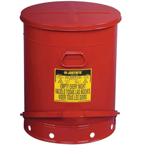 Justrite Can, Oily Waste, 21 G - 9700