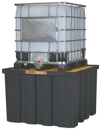 Justrite Ibc Spill Pallet, 1 Drum - 28674