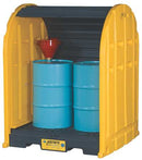 Justrite Drum Storage Unit, 2 Drum - 28675