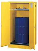 Justrite Safety Cabinet, 55 Gal., Self Closing - 896270
