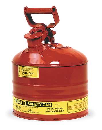 Justrite 2 1/2 Gal Safety Can - 7125100