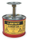 Justrite 1 Pt Plunger Can - 10008