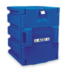 Justrite Cabinet, Benchtop, Acid, Blue, 8 Liter - 24040