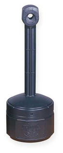 Justrite Butt Can, Deco Black, Capacity 1Gallon - 26806D