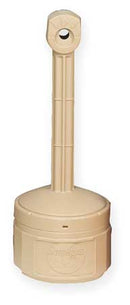 Justrite Butt Can, Adobe Beige, Capacity 1Gallon - 26806B