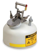 Justrite Hplc Safety Can, 2 Gal, Translucent - BY12752