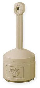 Justrite Butt Can, Adobe Beige, Capacity 4 Gallons - 26800B