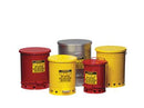 Justrite Safety Cans, 6 Gallon, Foot Pedal, Red - 9108