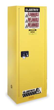 Justrite Safety Cabinet, Slim Line, Manual Door - 892200