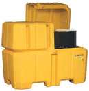 Justrite Drum Workstation, 2 Drum, Yellow - 28684