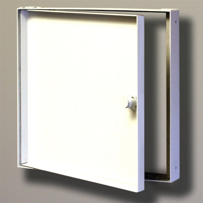 Mifab CAD-FL-PL0808 Ceiling or Wall Access Door, Flush Door with Frame, Plaster Finish, 8L x 8H